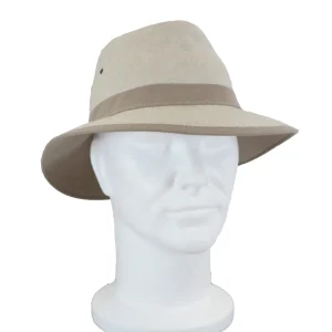 CHAPEAU CRAMBES MIXTE - AFARI BEIGE BENGALE