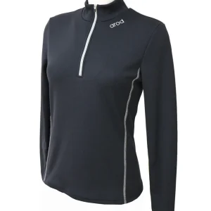 t-shirt femme manches longues WINTER éclipse gris