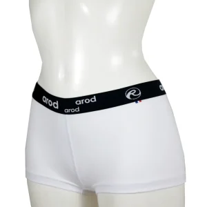 shorty femme coutures plates WIRI Blanc uni