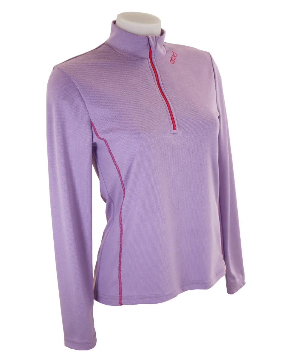 t-shirt femme manches longues WILMA lavande