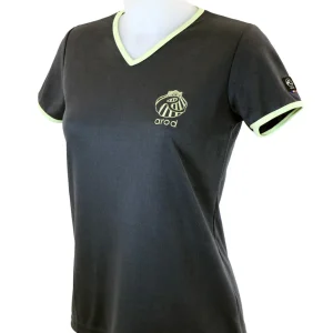 t-shirt femme WOOTEL ardoise