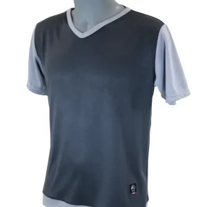 t-shirt homme manches courtes ZOU ardoise gris cendré