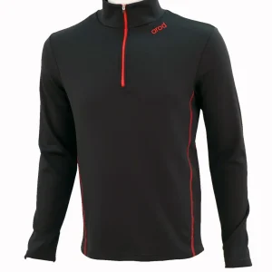 T-shirt homme manches longues ZINTER Eclipse Rouge