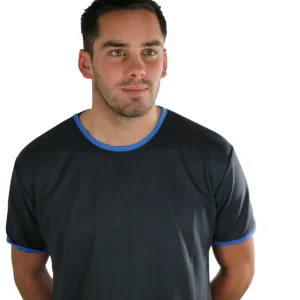 t-shirt homme manches courtes ZIPO ardoise