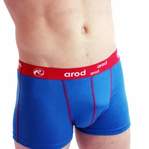 boxer homme coutures plates ZIGGY bleu roi