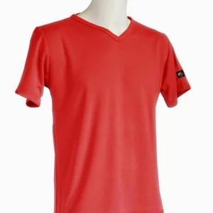 t-shirt homme manches courtes ZAKA rouge cinabre