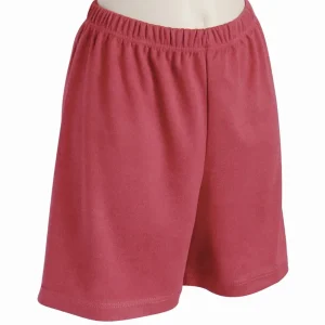 short femme uni WOLLE vieux rose