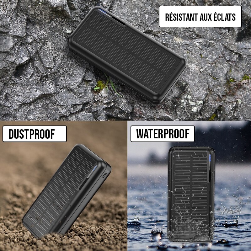 Batterie externe solaire 20000mAh – Image 3