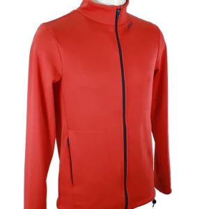 Gilet homme manches longues ZILET rouge cinabre