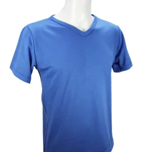 t-shirt homme manches courtes ZAKA bleu roi