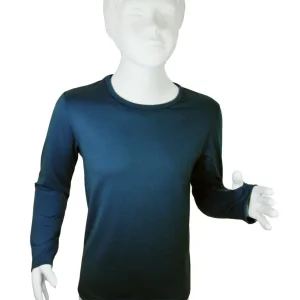 t-shirt enfant manches longues KAMI ardoise