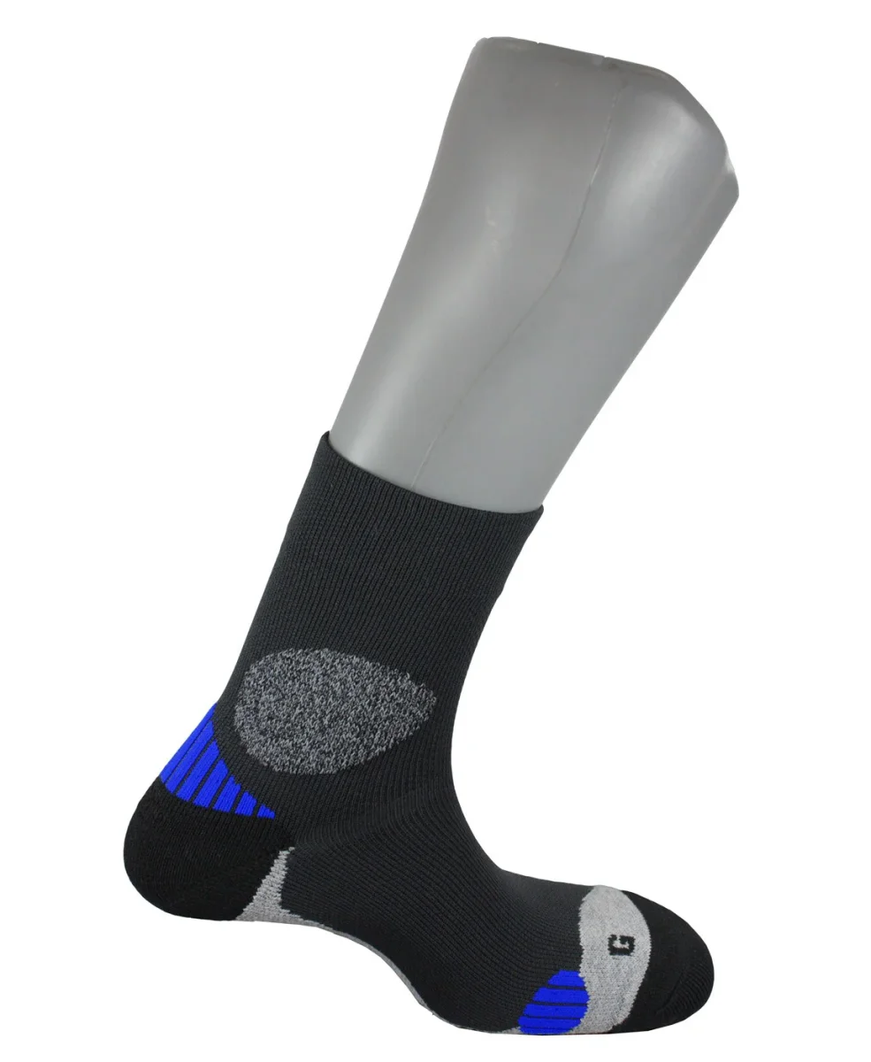 chaussettes anti-ampoules socquettes ATRAIL noir / bleu – Image 2