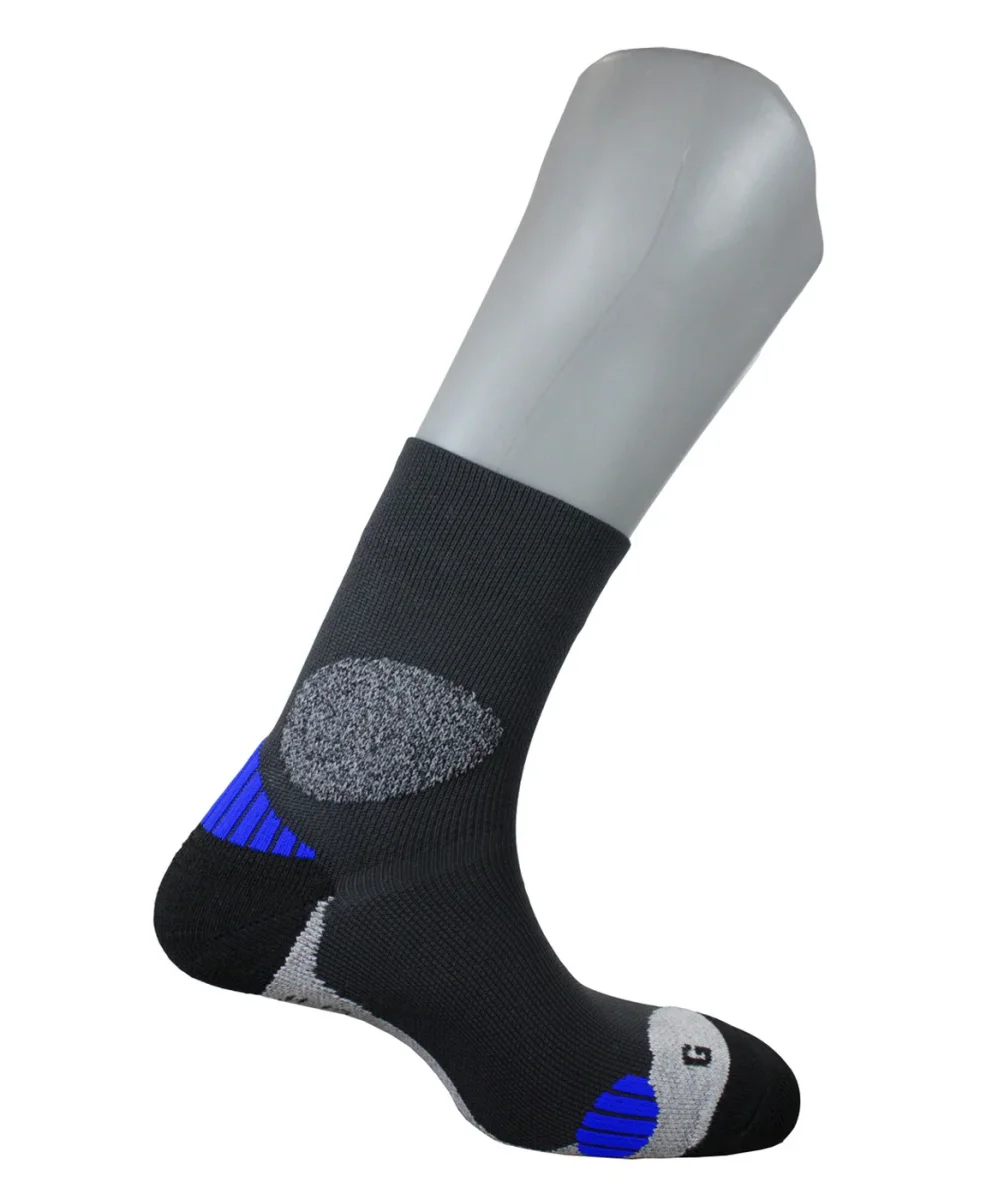 chaussettes anti-ampoules socquettes ATRAIL noir / bleu – Image 3