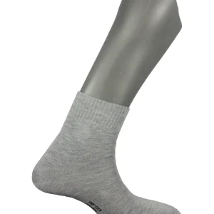 2 chaussettes en 1 socquettes ADOUB gris