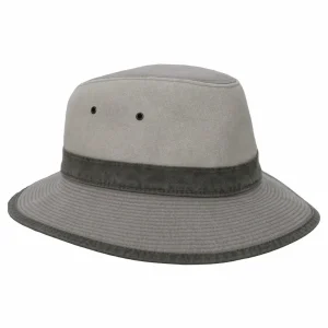 CHAPEAU CRAMBES MIXTE - AFARI GRIS/CRAIE/KAKI