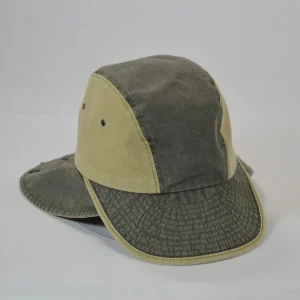 CASQUETTE MIXTE - ASIGNE Kaki & Beige
