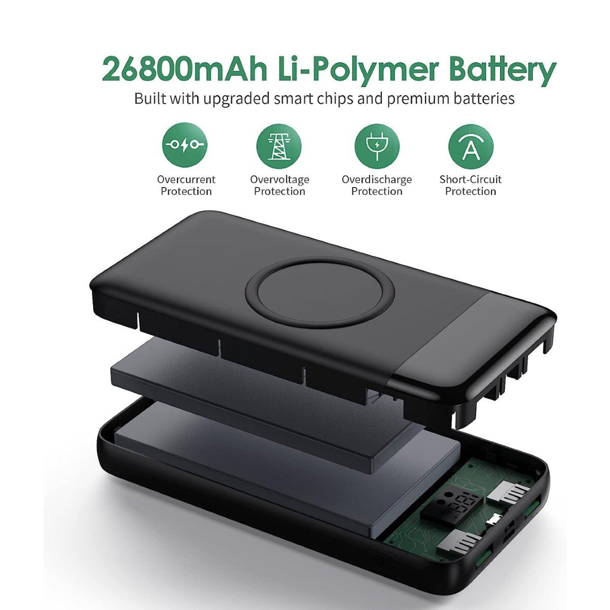 Batterie Externe Avec Recharge Sans Fil – Image 3