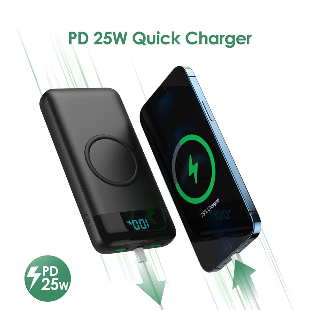 Batterie Externe Avec Recharge Sans Fil – Image 2