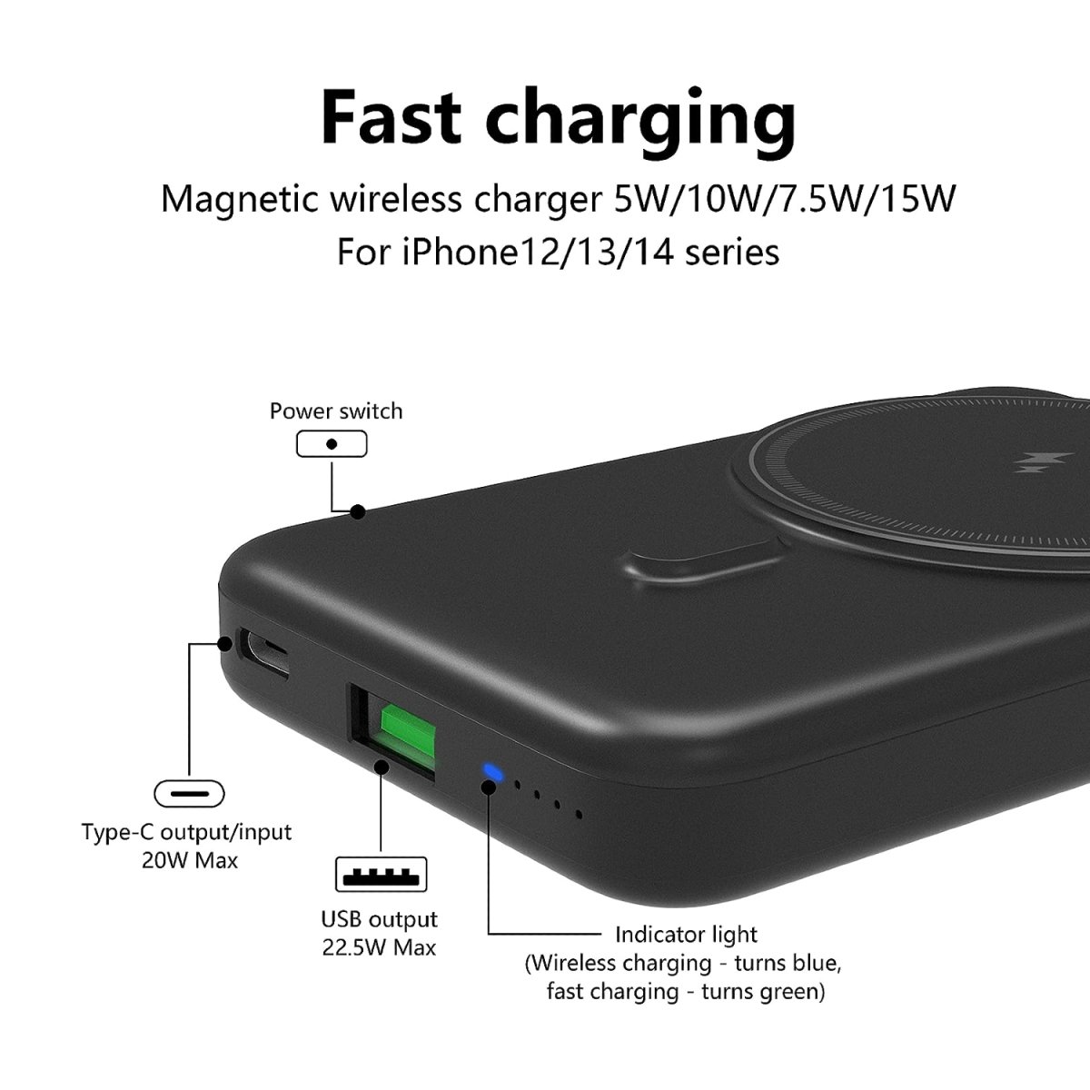Batterie Externe Induction Qi – Image 5