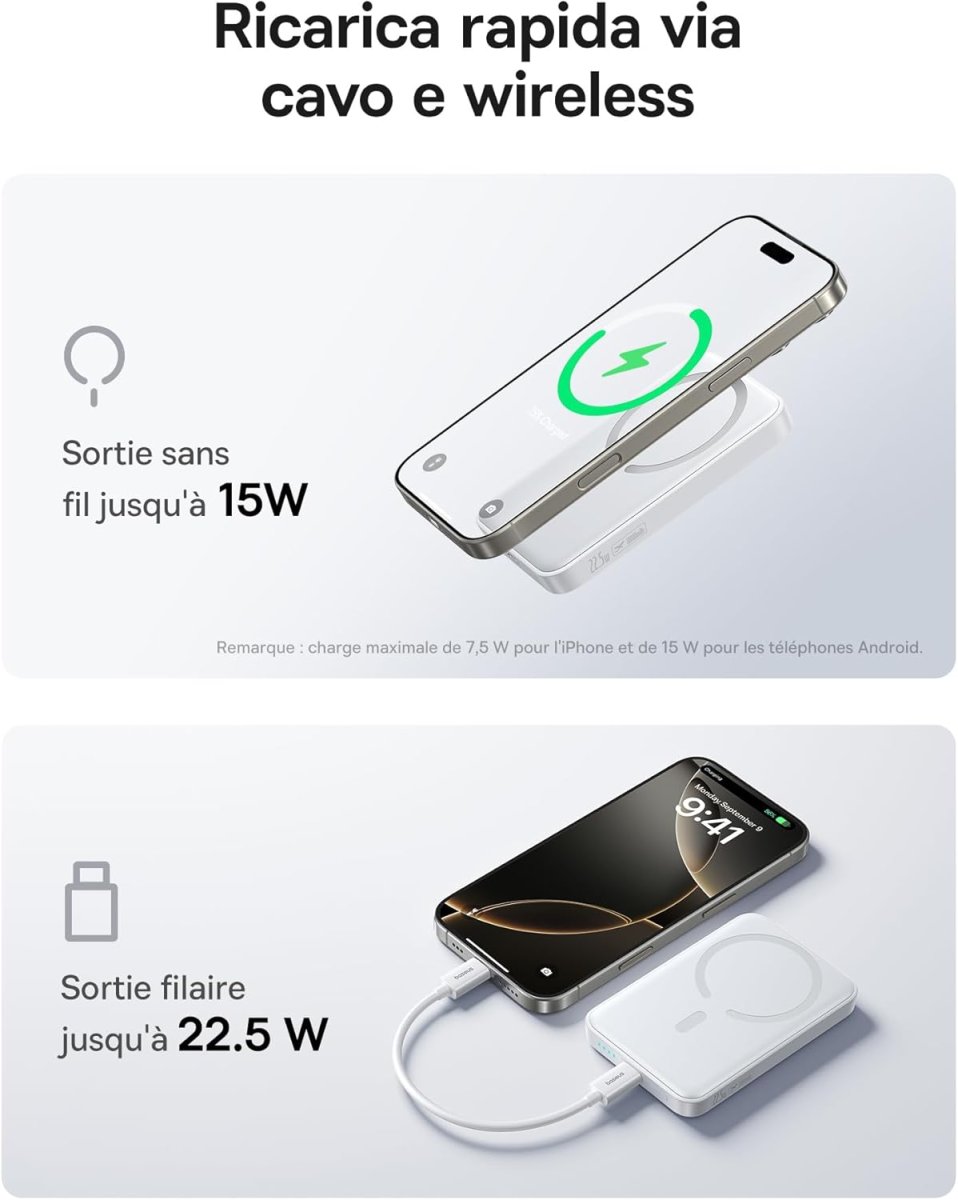 Batterie MagSafe Blanche 10000mAh – Image 6