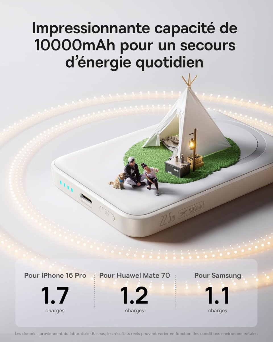 Batterie MagSafe Blanche 10000mAh – Image 5