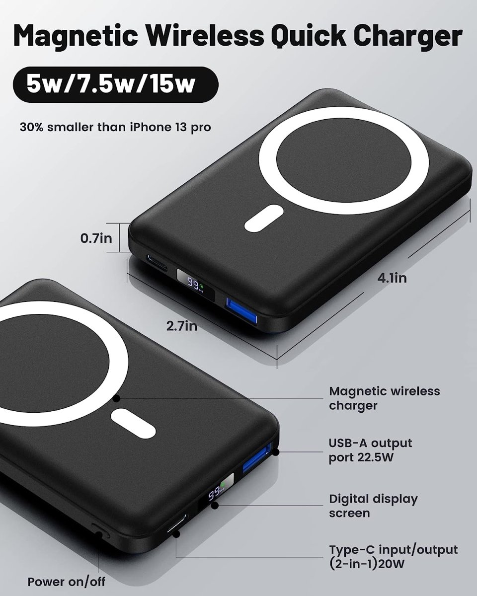 Batterie Externe Portable à Induction – Image 4