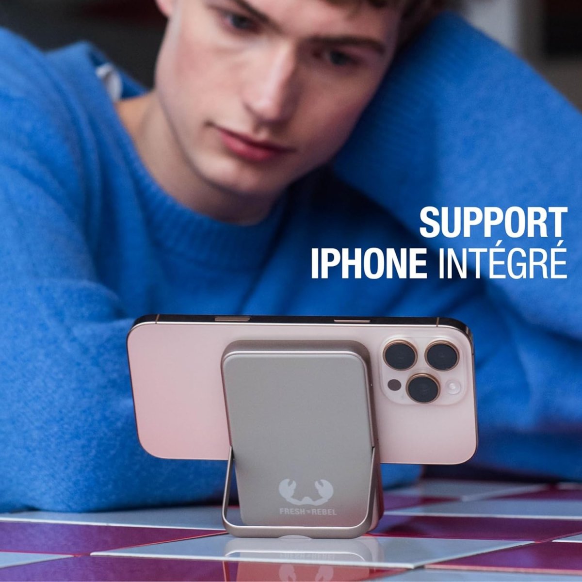 Batterie Externe Sans Fil Magnétique Charge Rapide – Image 7