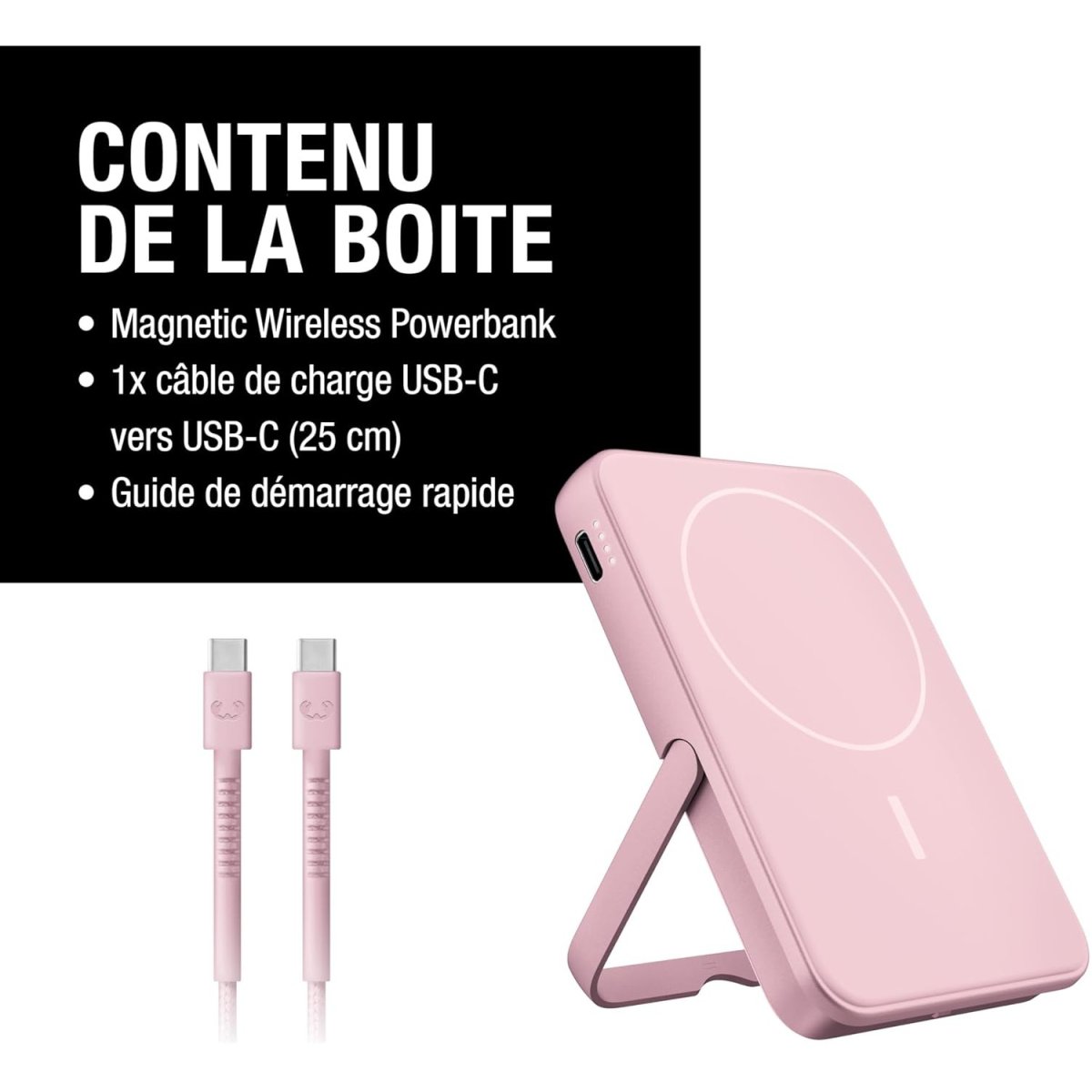 Batterie Externe Sans Fil Magnétique Charge Rapide – Image 3