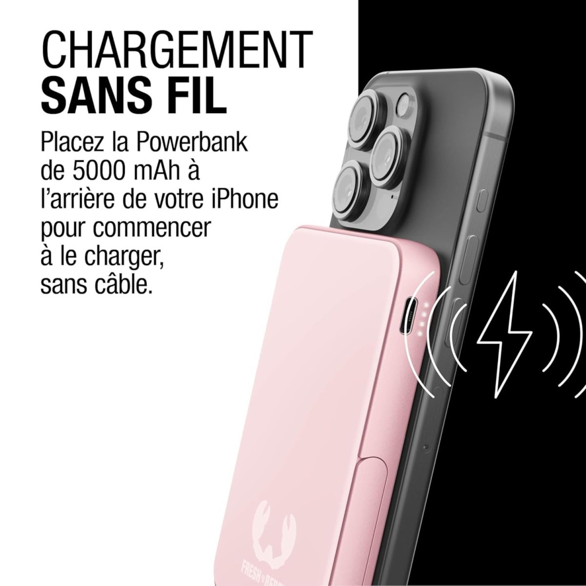 Batterie Externe Sans Fil Magnétique Charge Rapide – Image 4