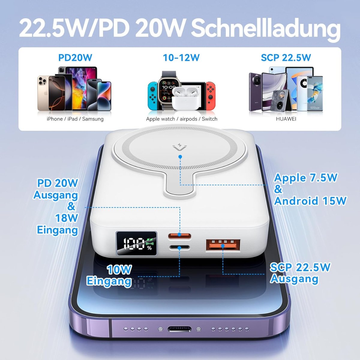 Batterie Magnétique Sans Fil – Image 5