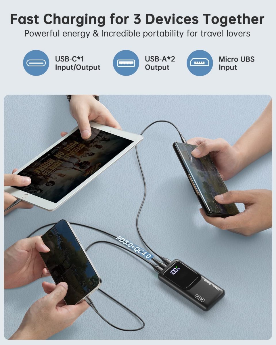 Batterie portable 20 000 mAh Compact – Image 7