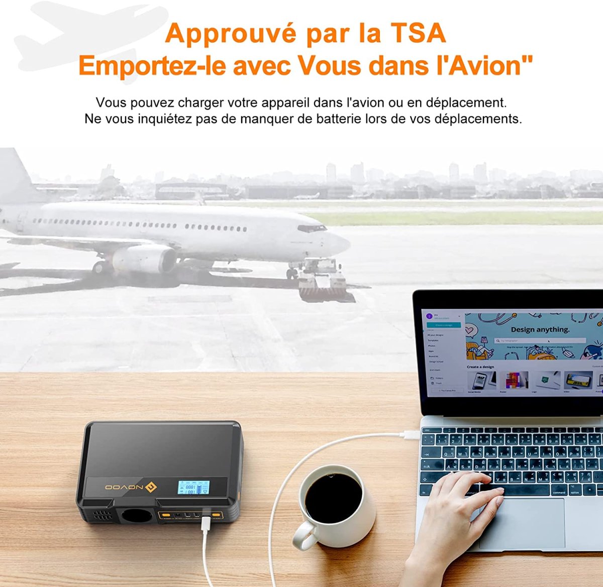 Batterie externe PC Portable 40000 mAh – Image 2