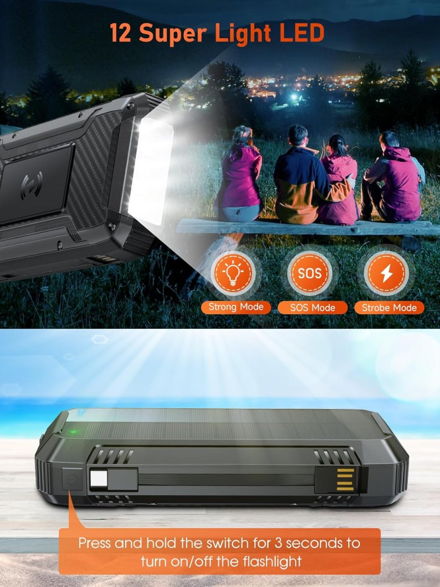 Batterie externe Solaire 46800mAh – Image 8