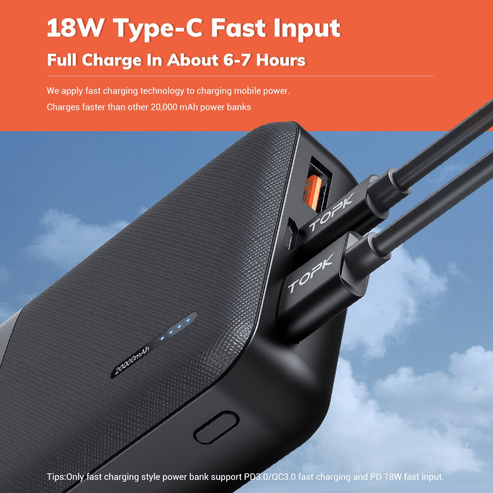 Batterie externe Type-C 20000mAh – Image 3