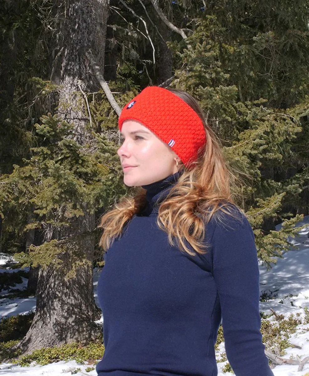 Bandeau coloris Rouge - ref. ASKI - marque BLANC BONNET