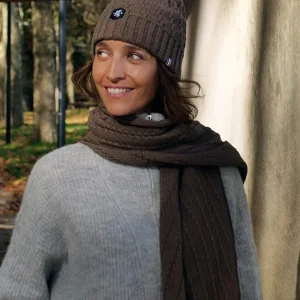 Bonnet Marron uni Made in France ref. AMAUD de la marque BLANC BONNET