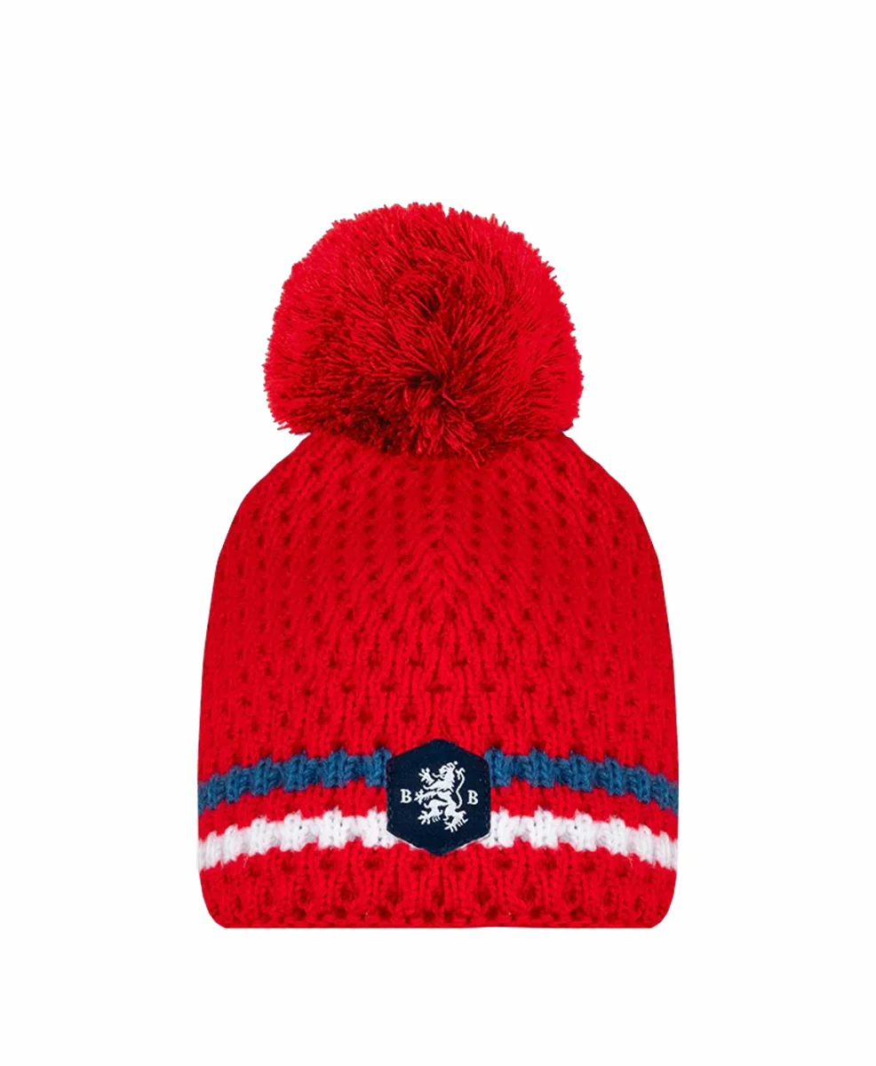 Bonnet enfant Rouge - ref. ACOLL - marque BLANC BONNET – Image 3