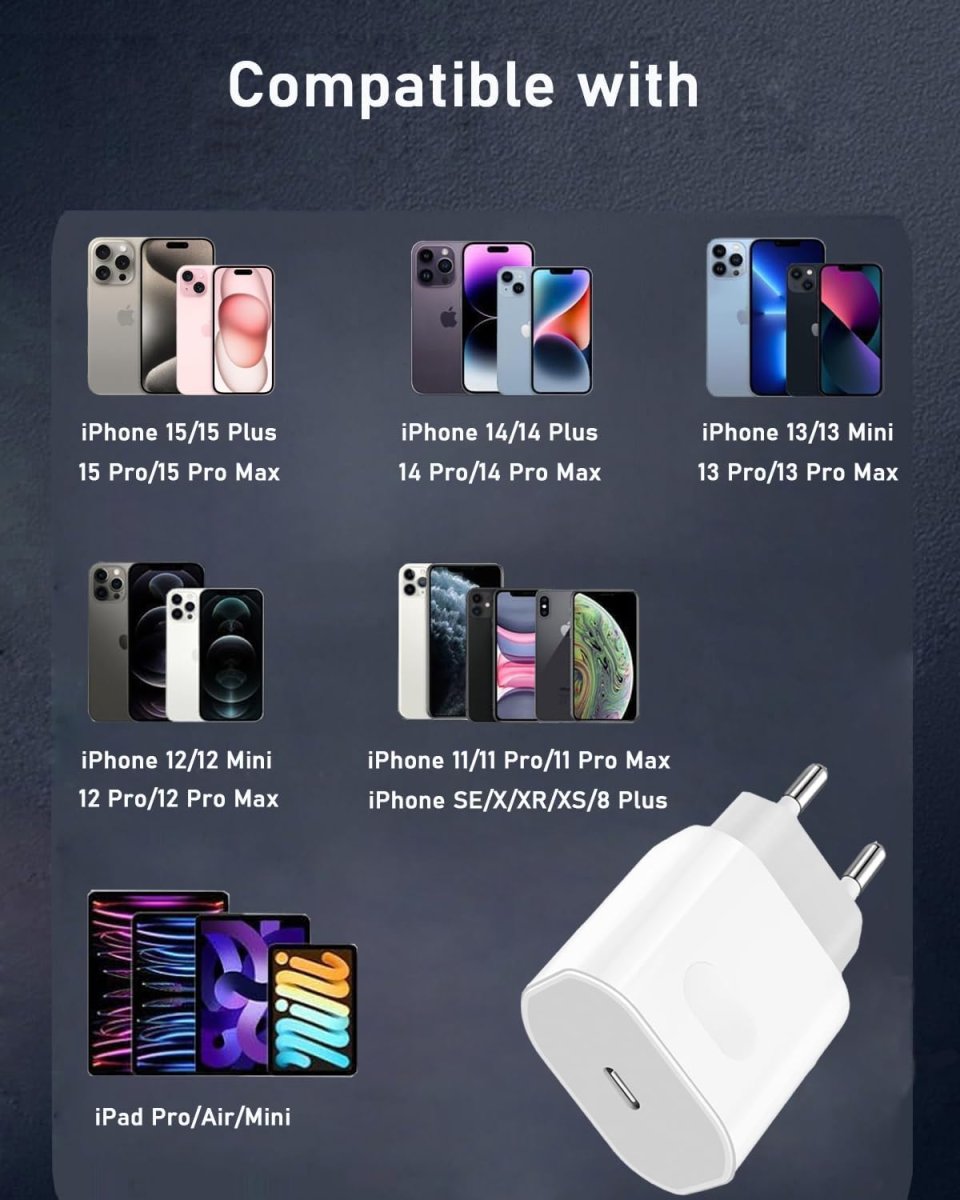 Chargeur Mural USB-C 20W Rapide – Image 6