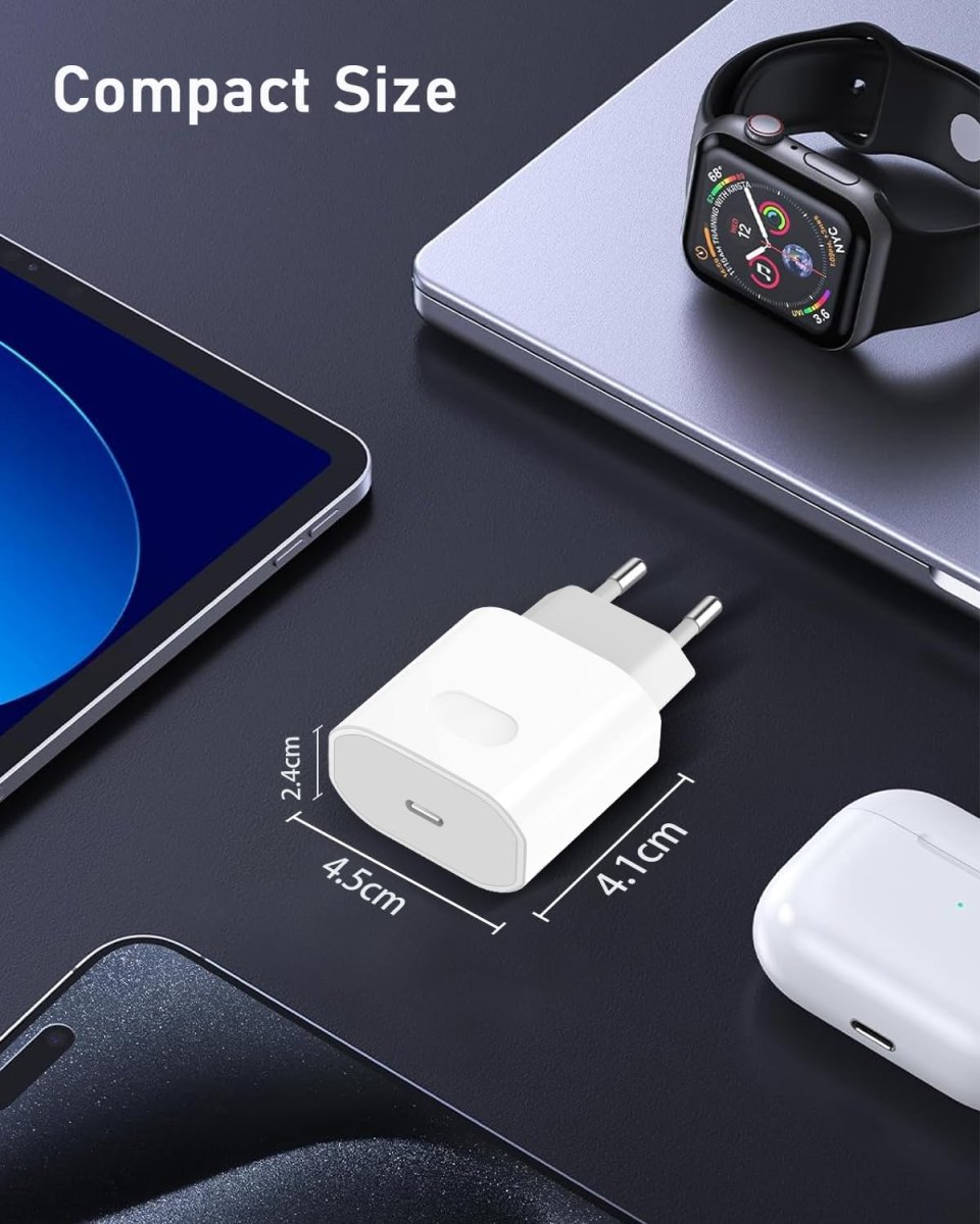 Chargeur Mural USB-C 20W Rapide – Image 5