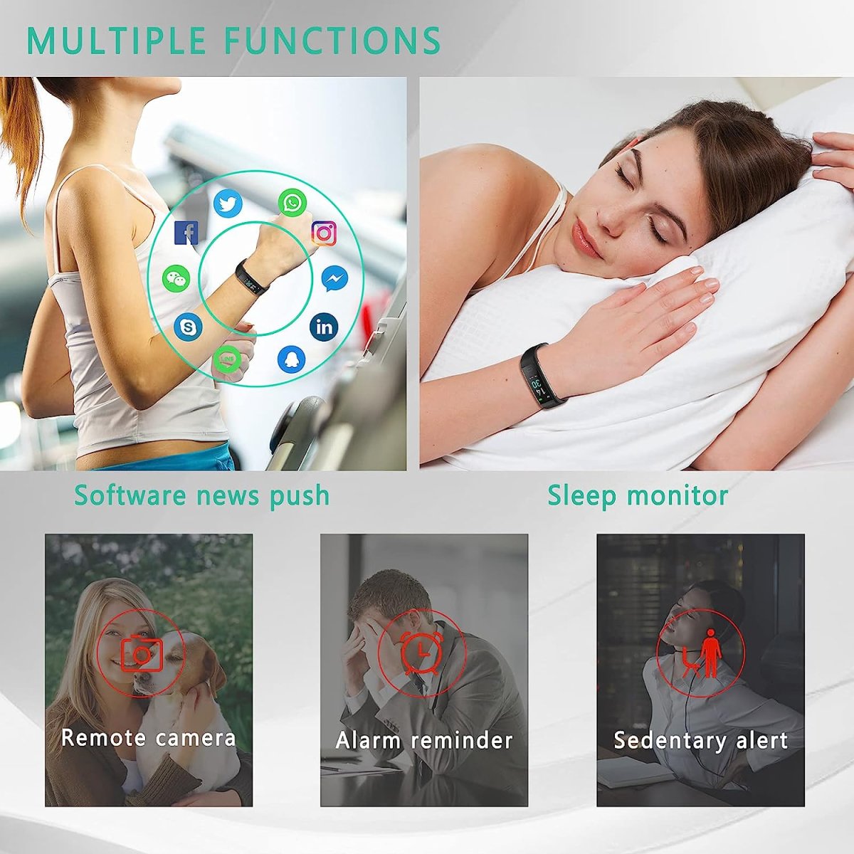 Bracelet Connecté Cardio Étanche – Image 6