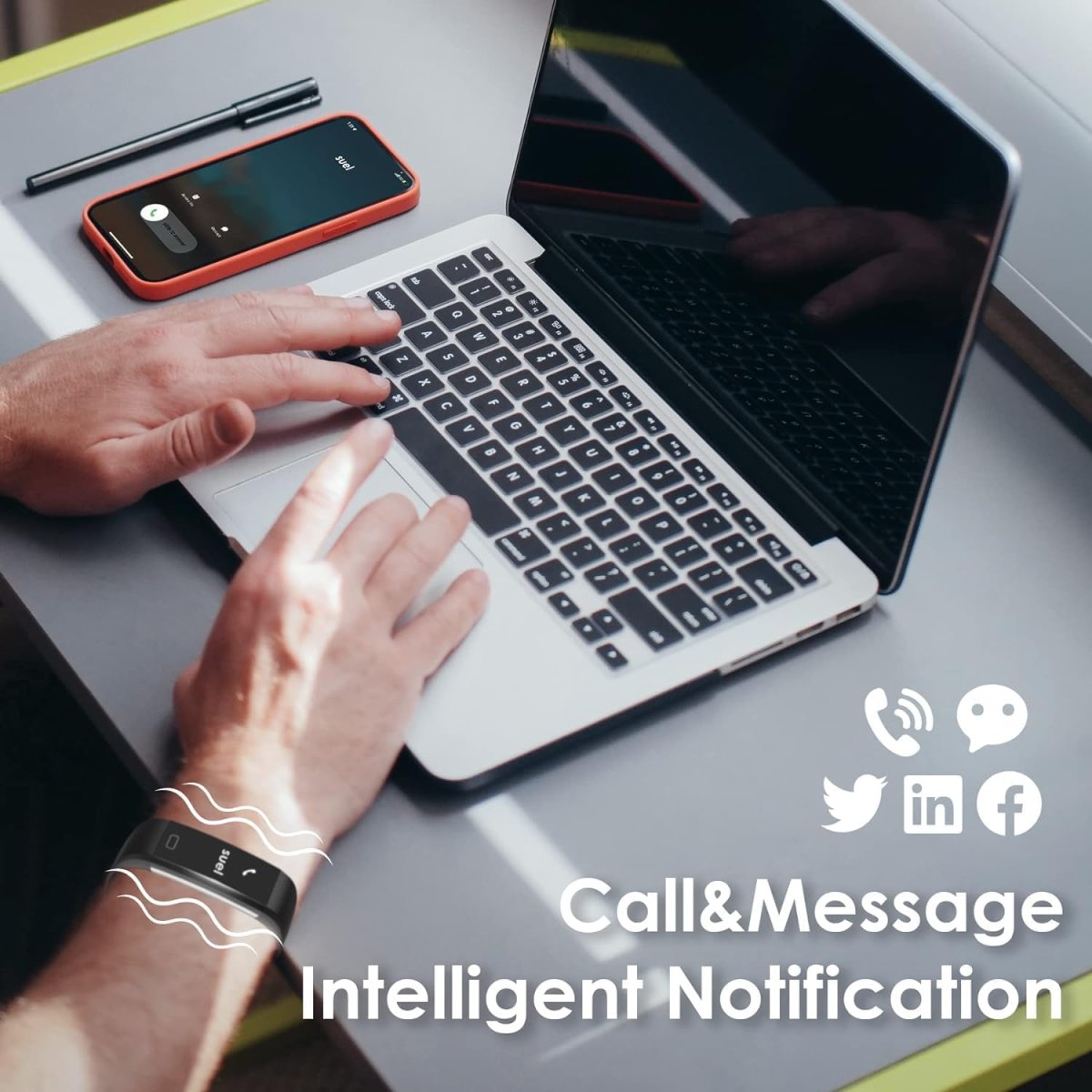 Bracelet Connecté Étanche Piscine – Image 2