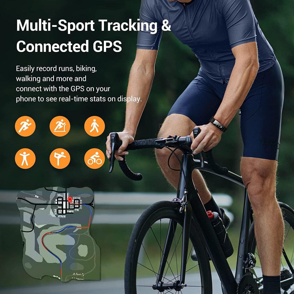 Bracelet Connecté Sport Étanche – Image 6