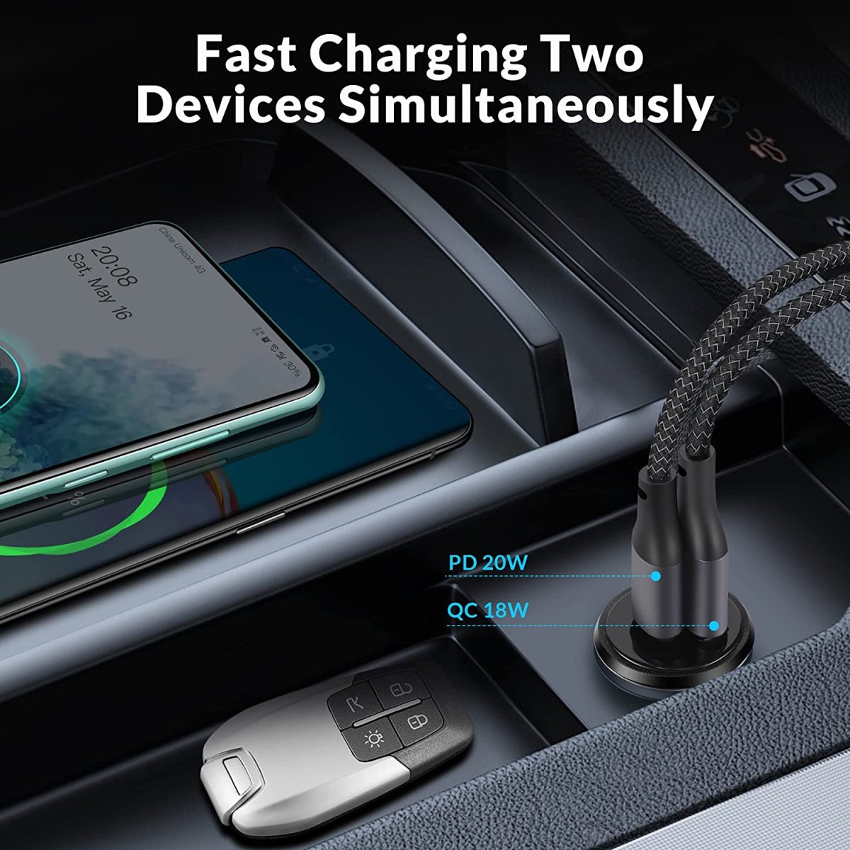 Chargeur Allume Cigare Creapico 38 watts – Image 4