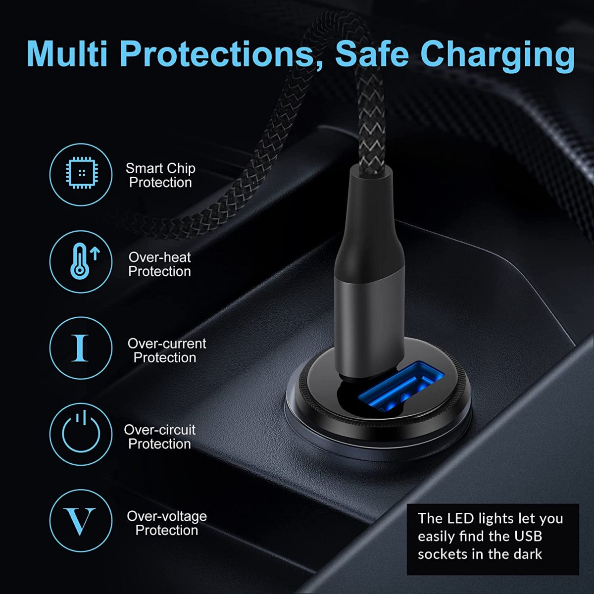 Chargeur Allume Cigare Creapico 38 watts – Image 3