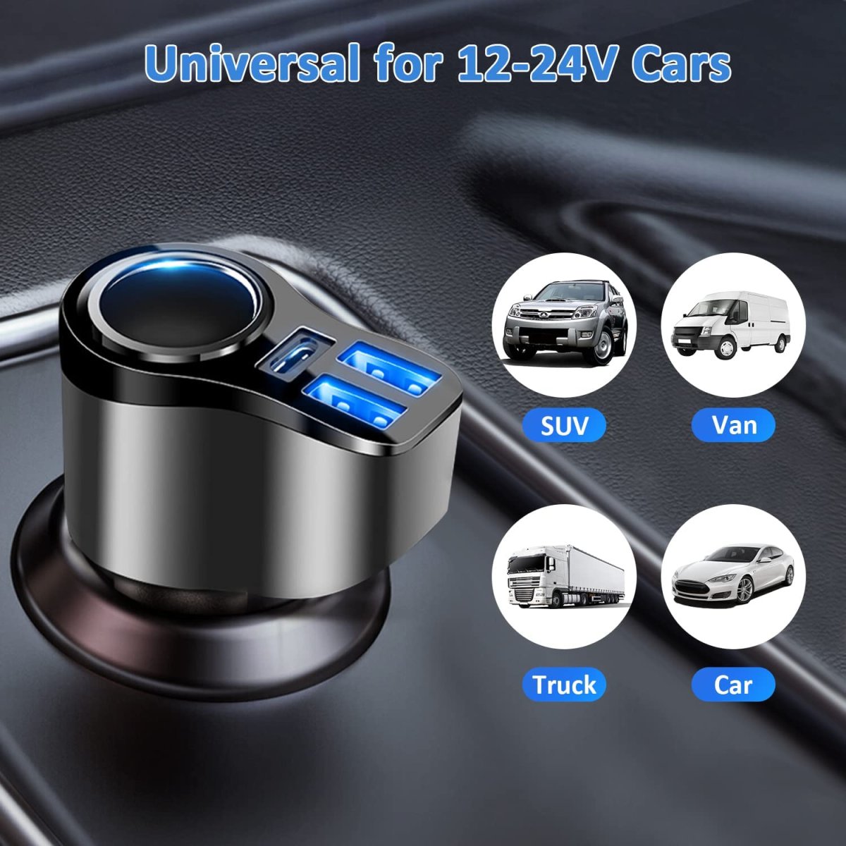 Chargeur Allume Cigare USB-C – Image 4