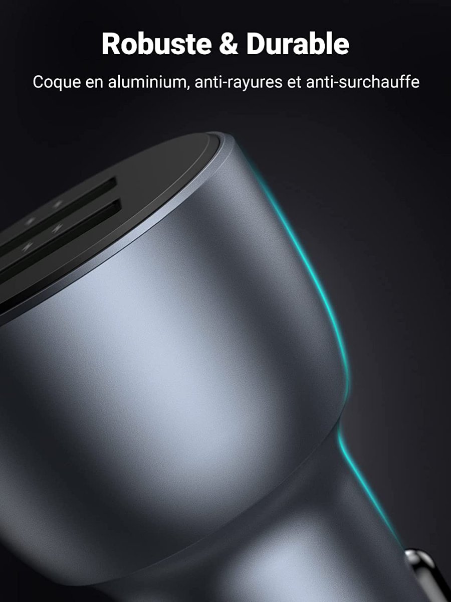 Chargeur Allume Cigare Ugreen 36 watts – Image 2