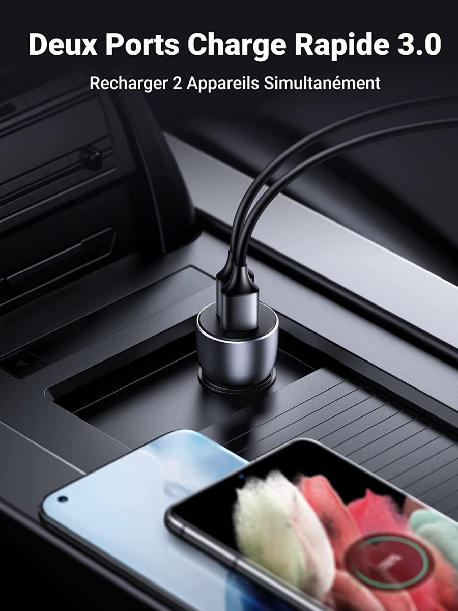 Chargeur Allume Cigare Ugreen 36 watts – Image 3