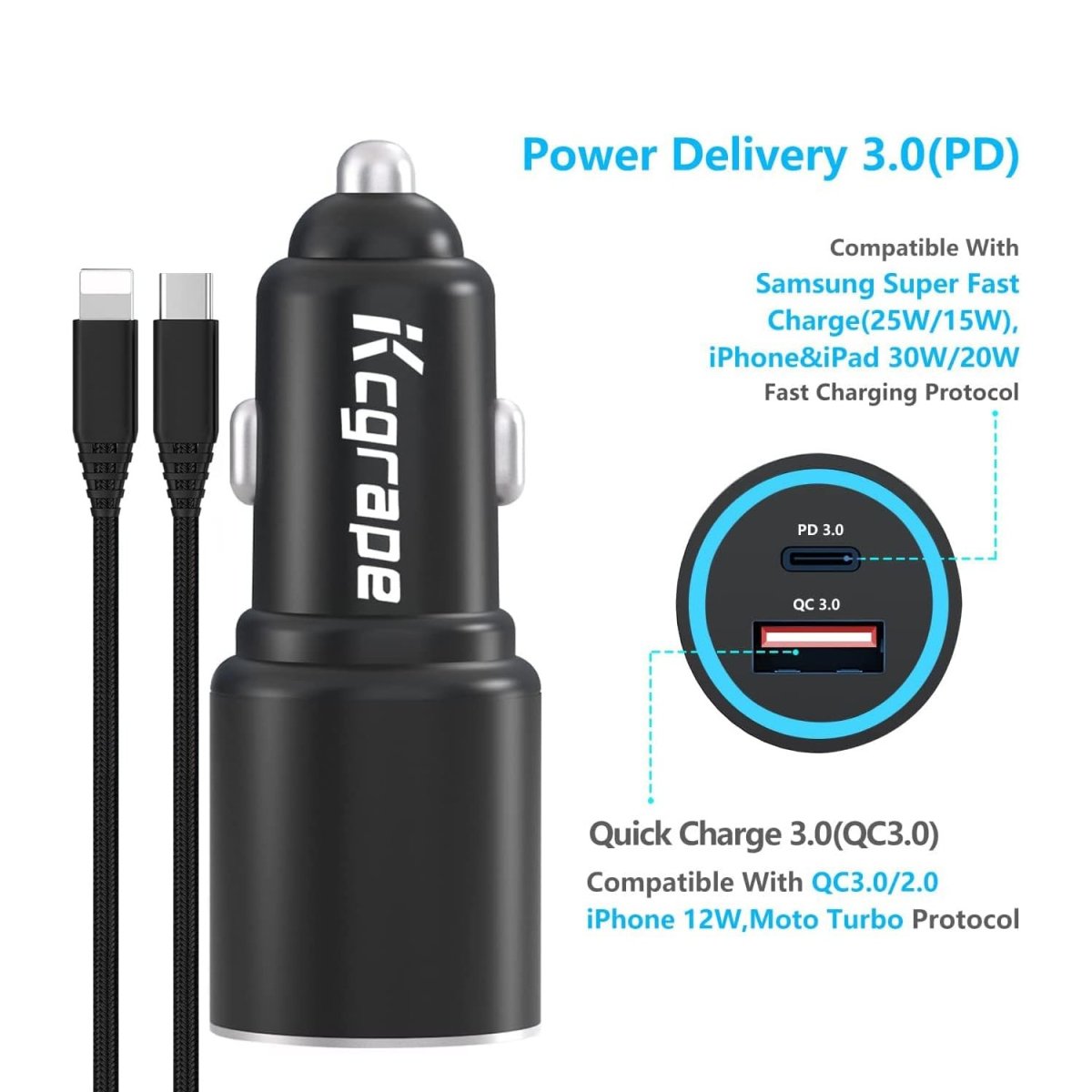 Chargeur Voiture USB-C PD 30W – Image 6