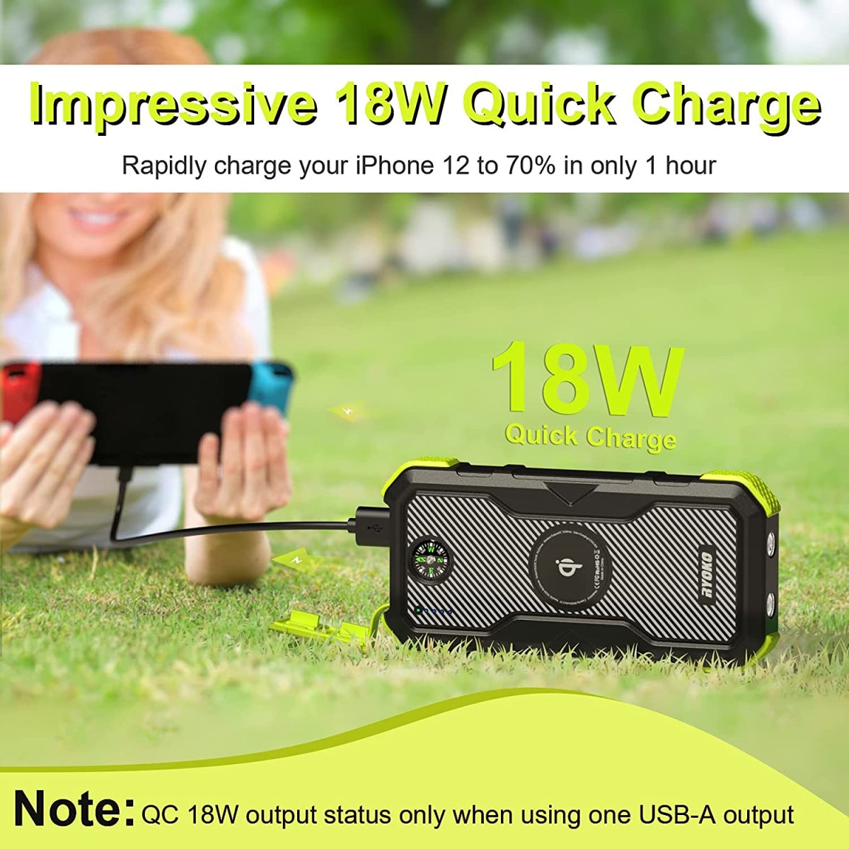 Chargeur Solaire Étanche certifié IPX6 – Image 6