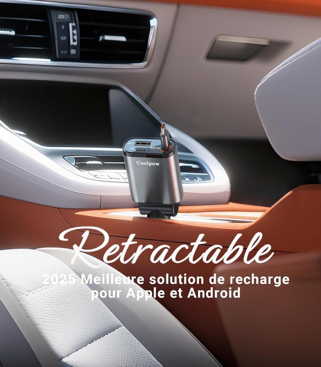 Chargeur Voiture Retractable – Image 2